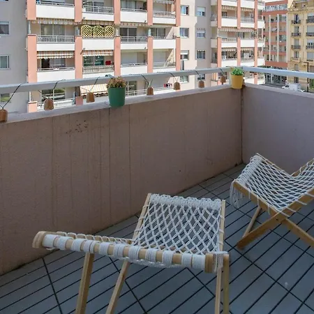#46 Staywizus - Terrace Ac 4mins Walk Sea Tram T2 Airport Port * 니스